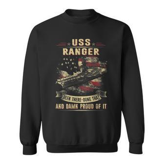 Proud Of Uss Ranger Cv61 Sweatshirt | Mazezy