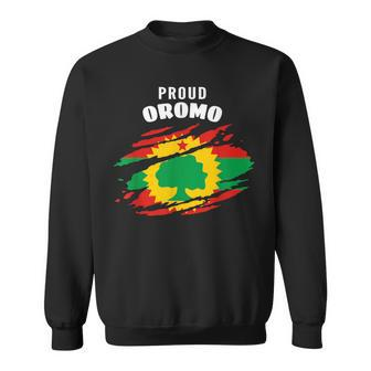 Proud Oromo Oromia Flag Ethiopian Afaan Oromoo Ethiopia Boys Sweatshirt | Mazezy DE
