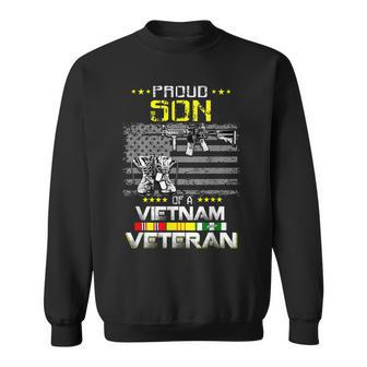 Proud Son Of A Vietnam Veteran T Vietnam Vet Sweatshirt | Mazezy