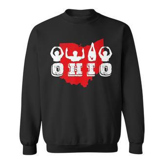 Proud To Be Ohioan Letters State Root Gift Ohio State Sweatshirt | Mazezy