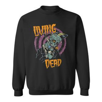 Psychobilly Horror Punk Rock Hr Living Dead Zombie Dead Sweatshirt | Mazezy