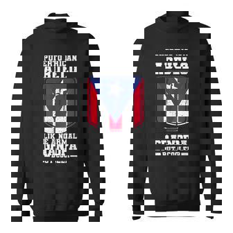 Puerto Rican Grandpa Abuelo Puerto Rican Flag Puerto Rico Sweatshirt - Seseable