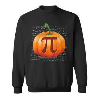 Pumpkin Pie Math I Halloween Thanksgiving Pi Day Halloween Sweatshirt | Mazezy