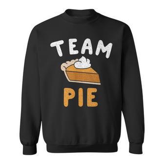 Pumpkin Pie Team Pie Day Thanksgiving Squad Group Sweatshirt | Mazezy