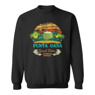 Punta Cana Dominican Republic Souvenir Vintage Sweatshirt | Mazezy