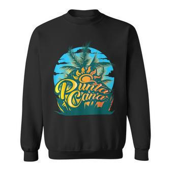 Punta Cana Cool Dainty Beach Lovers Sweatshirt | Mazezy