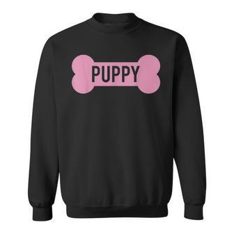Puppy Bone Pup Play Lgbt Pride Sweatshirt | Mazezy