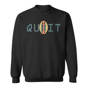 Qubit Quantum Entanglement Quantum Computing Physics Sweatshirt | Mazezy