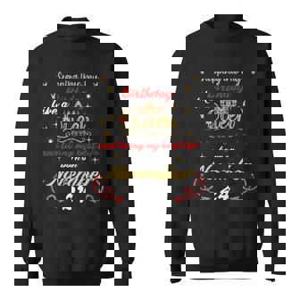 Queen Was Born On November 24 Stepping Into My Birthday Sweatshirt | Mazezy