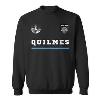 Quilmes SportsSoccer Flag National Pride Gift Souvenir Sweatshirt | Mazezy