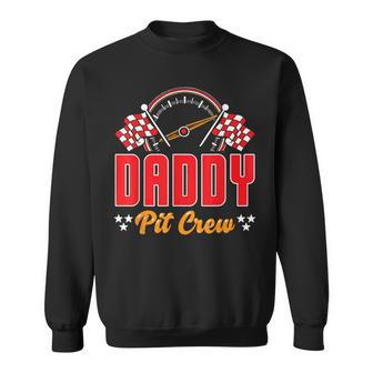 Race Car Birthday Party Matching Family Daddy Pit Crew Sweatshirt