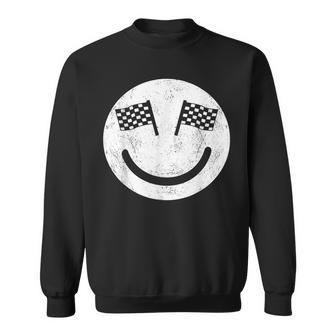 Racing Smile For Race Car Parties Racing Funny Gifts Sweatshirt | Mazezy