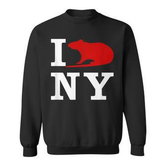 I Rat Ny I Love Rats New York Sweatshirt - Seseable