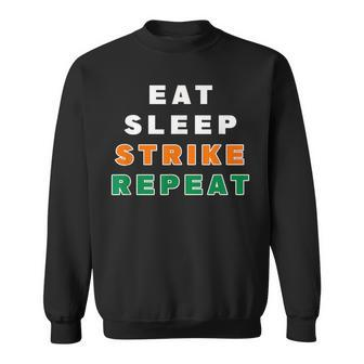 Rattler Eat Sleep Strike Repeat Sweatshirt | Mazezy