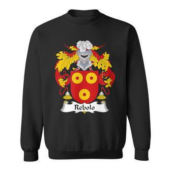 Rebolo Coat Of Arms Family Crest Sweatshirt | Mazezy