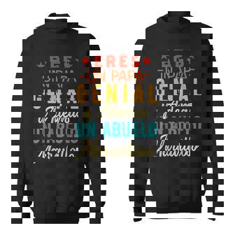 Regalos Para Abuelo Dia Del Padre Camiseta Mejor Papa Mundo Sweatshirt - Seseable
