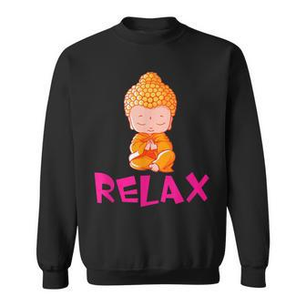 Relax Baby Buda T Sweatshirt | Mazezy