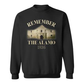 Remember The Alamo Souvenir History Alamo Sweatshirt | Mazezy