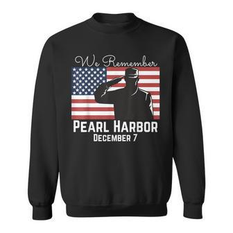 We Remember Pearl Harbor American Wwii Pearl Harbor Sweatshirt | Mazezy