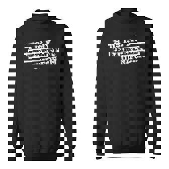 This Is My Retirement Uniform Retirement Sweatshirt | Mazezy