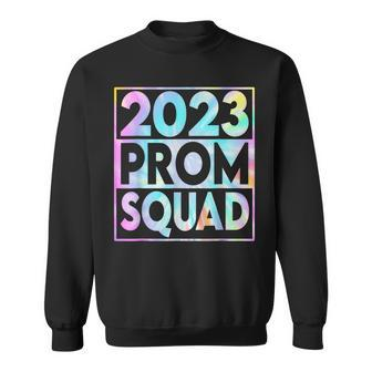 Retro 2023 Prom Squad 2022 Graduate Prom Class Of 2023 Gift  Sweatshirt