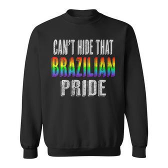 Retro 70S 80S Style Cant Hide That Brazilian Pride Sweatshirt | Mazezy