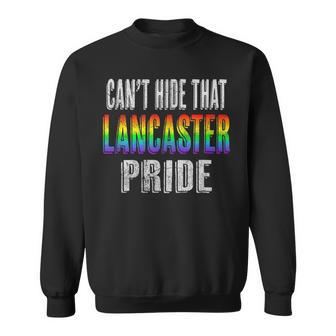 Retro 70S 80S Style Cant Hide That Lancaster Gay Pride Sweatshirt | Mazezy