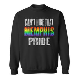 Retro 70S 80S Style Cant Hide That Memphis Gay Pride Sweatshirt | Mazezy