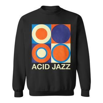Retro Acid Jazz Sweatshirt | Mazezy