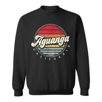 Retro Aguanga Home State Cool 70S Style Sunset Sweatshirt | Mazezy