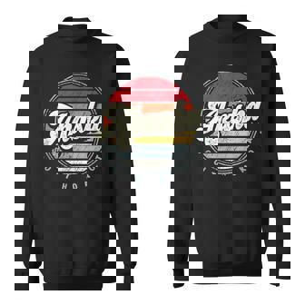 Retro Akaska Home State Cool 70S Style Sunset Sweatshirt | Mazezy