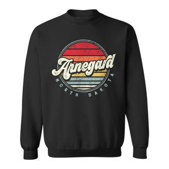 Retro Arnegard Home State Cool 70S Style Sunset Sweatshirt | Mazezy