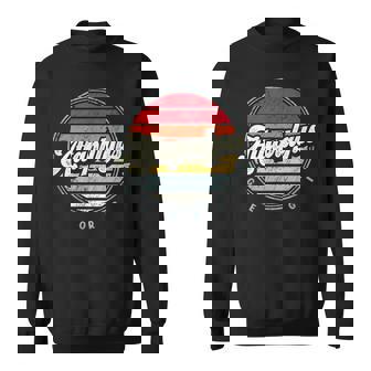 Retro Attapulgus Home State Cool 70S Style Sunset Sweatshirt | Mazezy