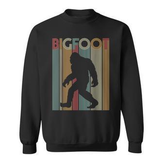Retro Bigfoot Bigfoot Sasquatch Bigfoot Sweatshirt - Monsterry