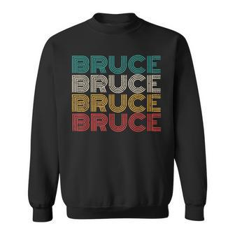 Retro Bruce Vintage Distressed Style Sweatshirt - Seseable