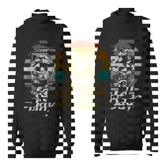 Retro Cat Daddy 80S 90S Style Cat Sunglasses Vintage Sweatshirt - Monsterry