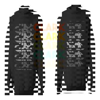 Retro Clark Vintage 80S Style Sweatshirt | Mazezy