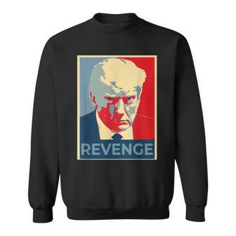 Retro Donald Trump Revenge Sweatshirt | Mazezy