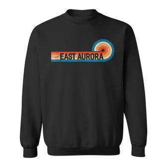 Retro East Aurora Vintage City East Aurora Sweatshirt | Mazezy