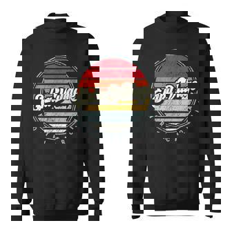 Retro Enka Village Home State Cool 70S Style Sunset Sweatshirt | Mazezy