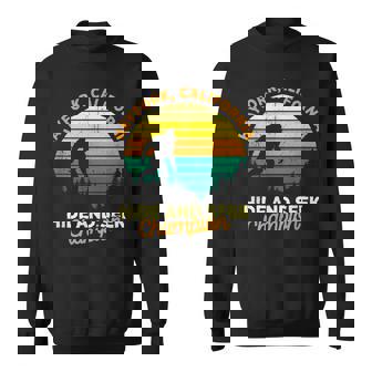 Retro Hayfork California Big Foot Souvenir Sweatshirt | Mazezy