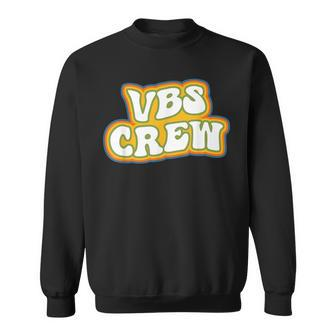 Retro I Love Vbs 2023 Vacation Bible School Vbs Crew Sweatshirt | Mazezy
