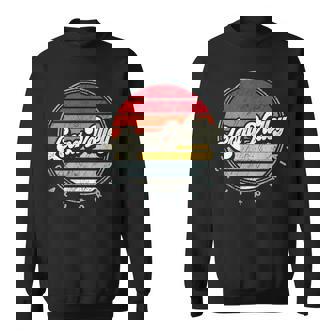 Retro Leona Valley Home State Cool 70S Style Sunset Sweatshirt | Mazezy