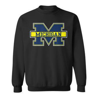 Retro Michigan Mi Vintage Classic Michigan Sweatshirt - Monsterry CA