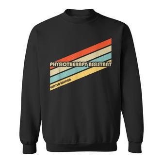 Retro Physiotherapy Assistant Limited Edition Job Title Sweatshirt | Mazezy