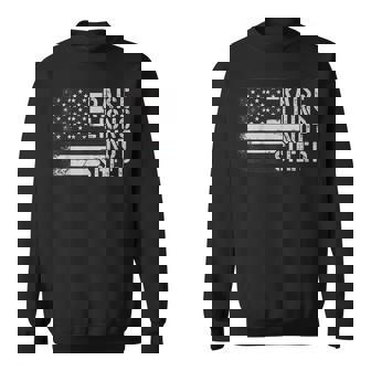 Retro Raise Lions Not Sheep Patriotic Party Patriot Us Flag Sweatshirt | Mazezy