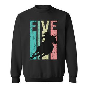 Retro Rodeo 5Th Birthday Horse Lover Cowgirl Country 5 Sweatshirt | Mazezy