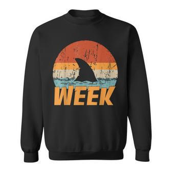 Retro Shark Lover Ocean Gifts For Shark Lovers Funny Gifts Sweatshirt | Mazezy