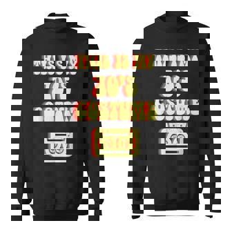 Retro This Is My 70S Costume Funny Groovy Peace Halloween Halloween Funny Gifts Sweatshirt | Mazezy