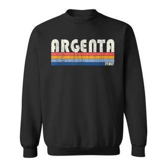 Retro Vintage 70S 80S Style Argenta Italy Sweatshirt | Mazezy